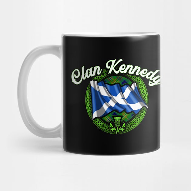 Scottish Flag Clan Kennedy by Celtic Folk